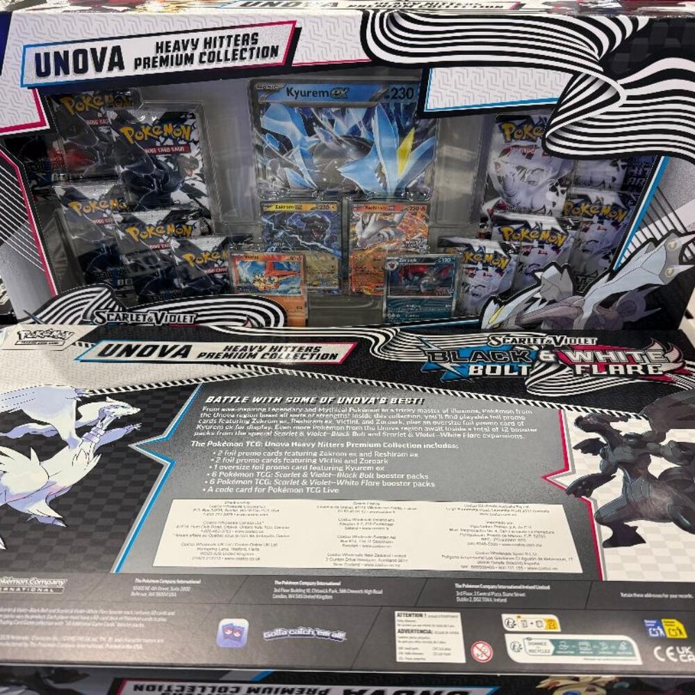 New Pokémon Unova Heavy Hitters Premium Collection